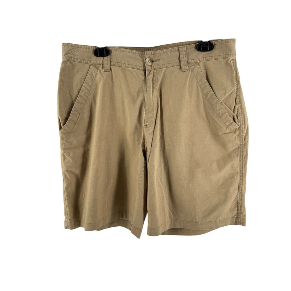 Columbia Men's Tan Outdoor‎ Hiking Shorts Size 34 9in Length
